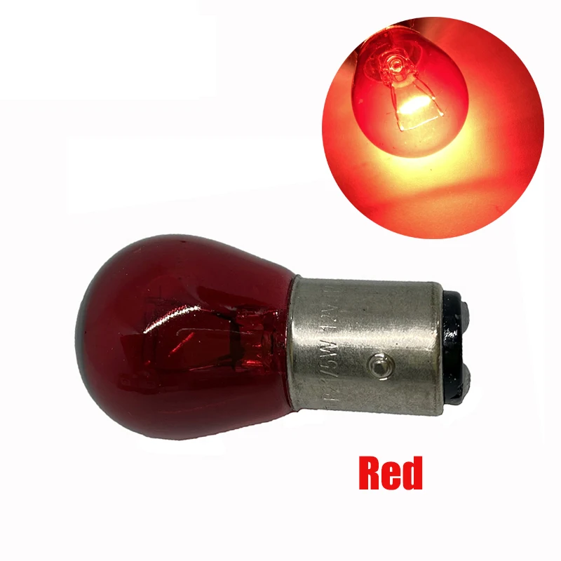 2Pcs 1157 BAW15D Red Brake Stop Tail Light Car Bulb 567 12V 21/5W Turn Signals Warning Lights Reverse Light For GM/Ford/SAAB