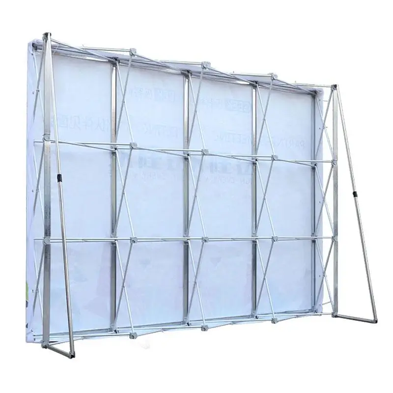 2M*2M Exhibition Display Stand Aluminum Folding Stand Pillar Frame for Wedding Flower Wall Backdrop Decoration Advertising Show