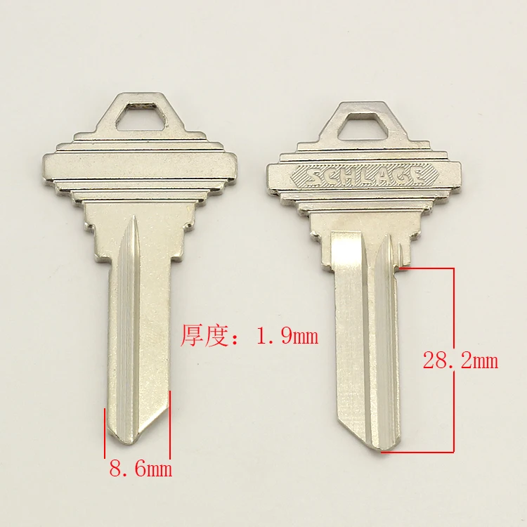 

A045 Wholesale Locksmith Keymother Brass House Home Door Blank Empty Key Blanks Keys 25 pieces/lot