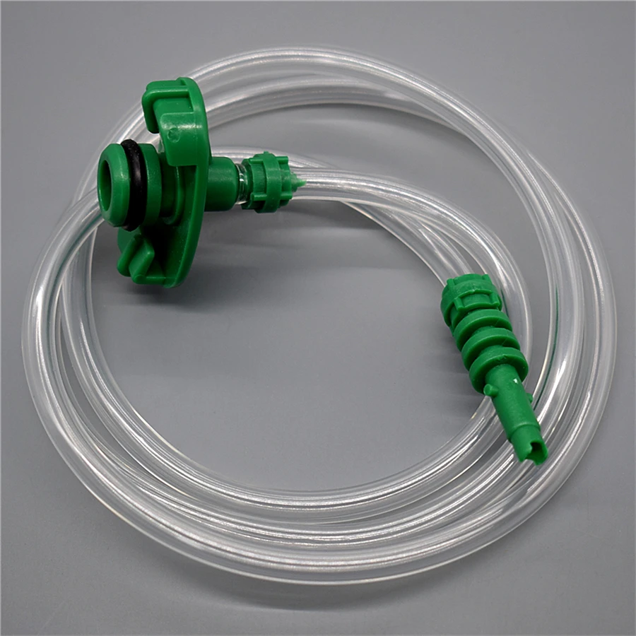 Connettore Dispenser tubo siringa erogazione 10cc adattatore barilotto di plastica colla adesiva connettore adattatore Dispenser liquido con tubo flessibile