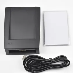 1pc/Lot 125Khz USB RFID ID EM Keyfobs Reader+5pcs EM4100 Card +5pcs EM4100 Keychain