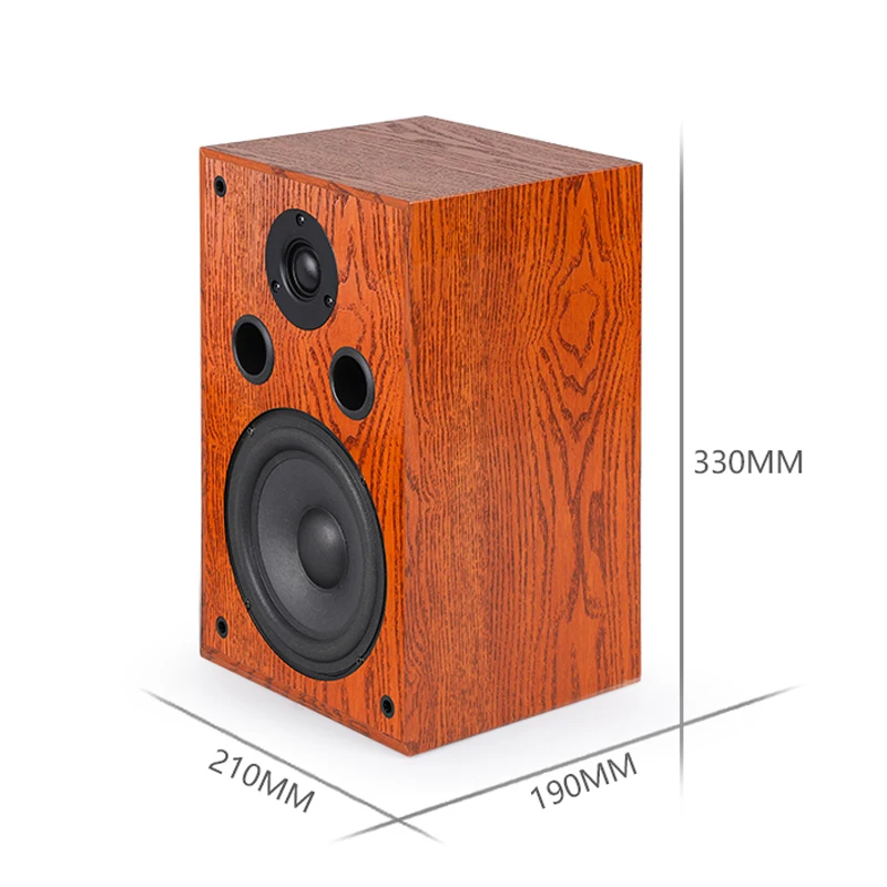 80W High-power 6.5-inch Speaker Home Theater High-fidelity Hifi Enthusiast Passive Speaker Two-way Audio Bookshelf Speaker