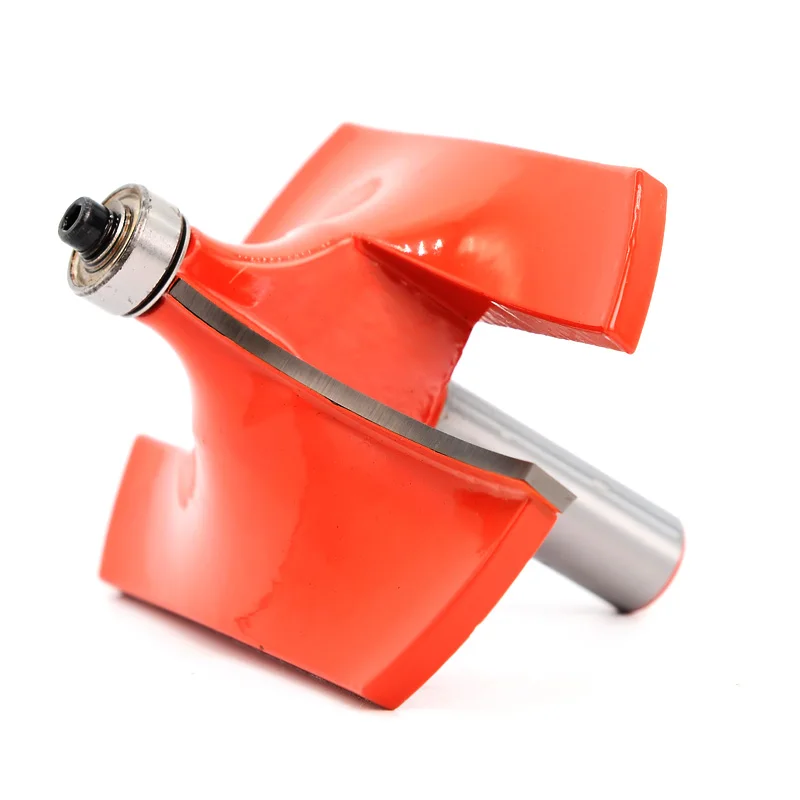 1PC 12mm Shank extra large Diameter Thumbnail Table Edge Router Bit Woodworking cutters Tenon Cutter for Wood Woodworking Tools