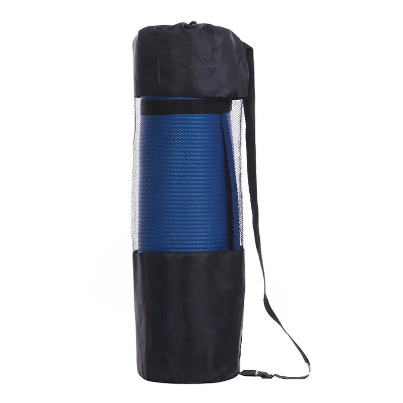 Lezyan المحمولة الرباط اليوغا حصيرة شبكة حقيبة