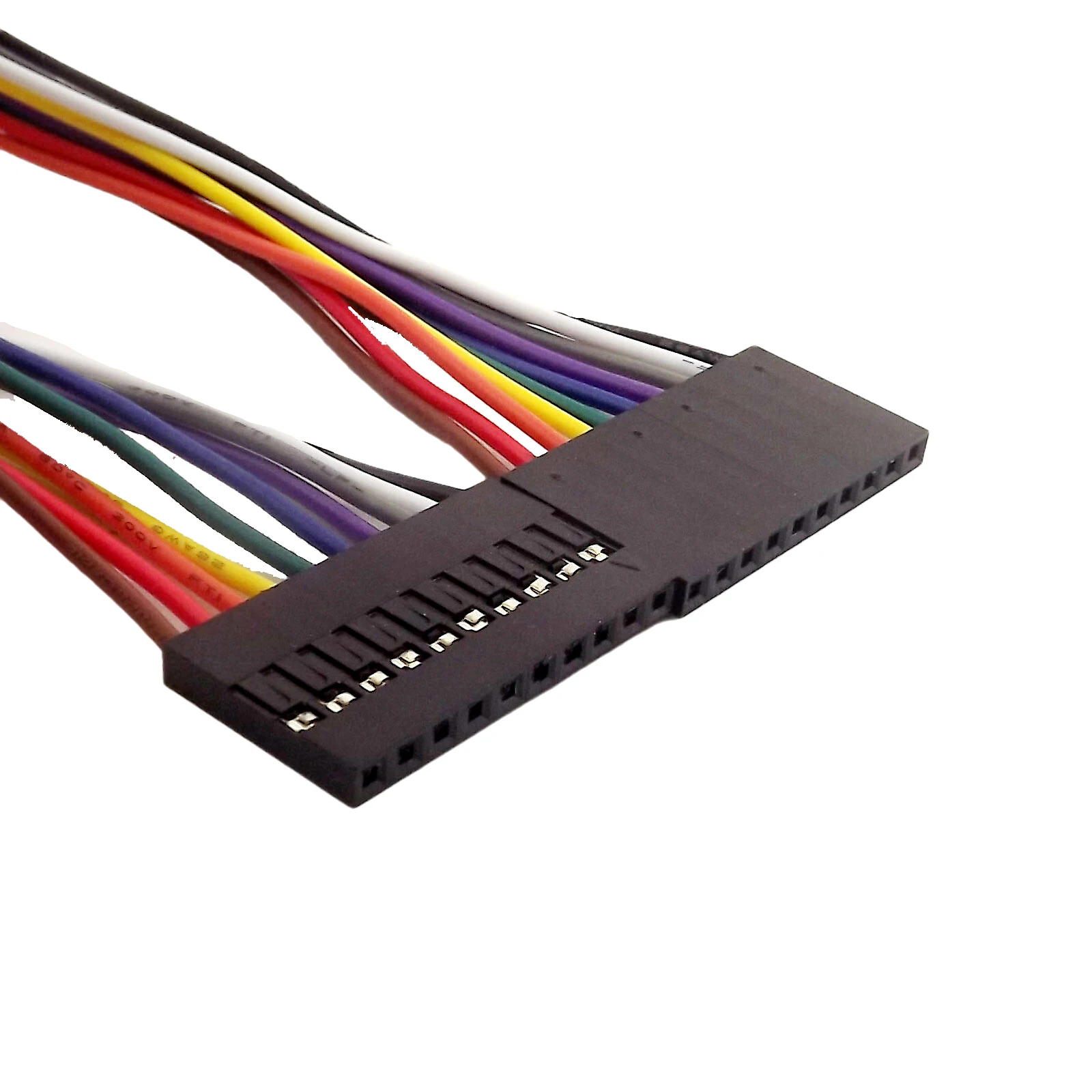 10 قطعة 30 سنتيمتر 10Pin -10Pin موصل الإناث إلى الإناث دوبونت سلك تمديد موصل كابل خط 2.54 مللي متر