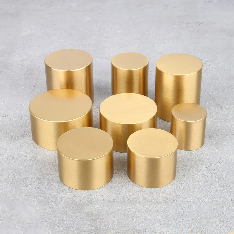 4pcs/set Luxury Pure copper brass table chair dining chair cabinet foot cover protective cover thickness 1.5mm