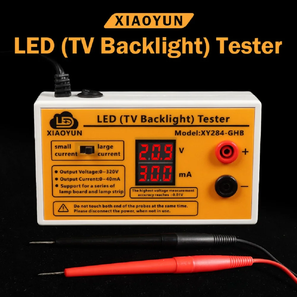 Dual Display Current Voltage LED Lamp Detector TV Backlight Tester Multipurpose LED Strips Beads Test Measurement Instruments