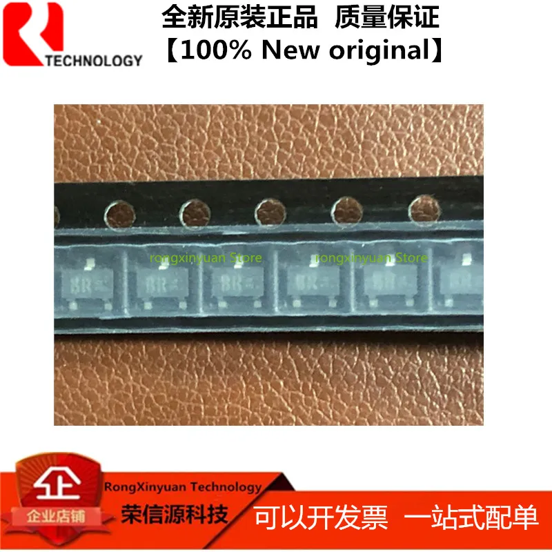50Pcs 2SC2412KT146R  2SC2412K T146R  BR  SOT-23  2SC2412  General purpose transistor (50V, 0.15A) 100% New original