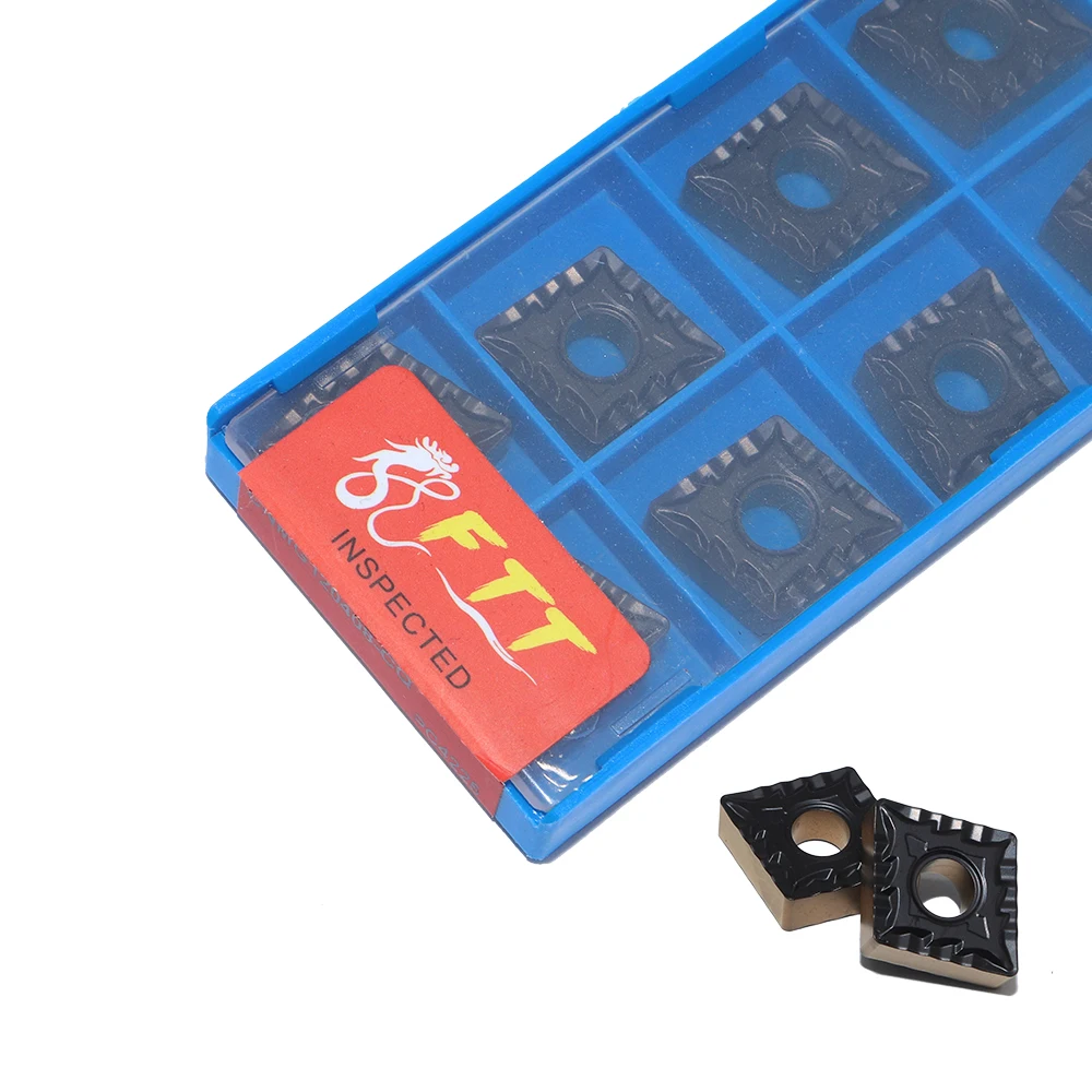 10PCS CNMG120408-CQ PC4225 카바이드 인서트 외부 선삭 공구 고품질 CNMG12 블레이드 CNC 선반 액세서리