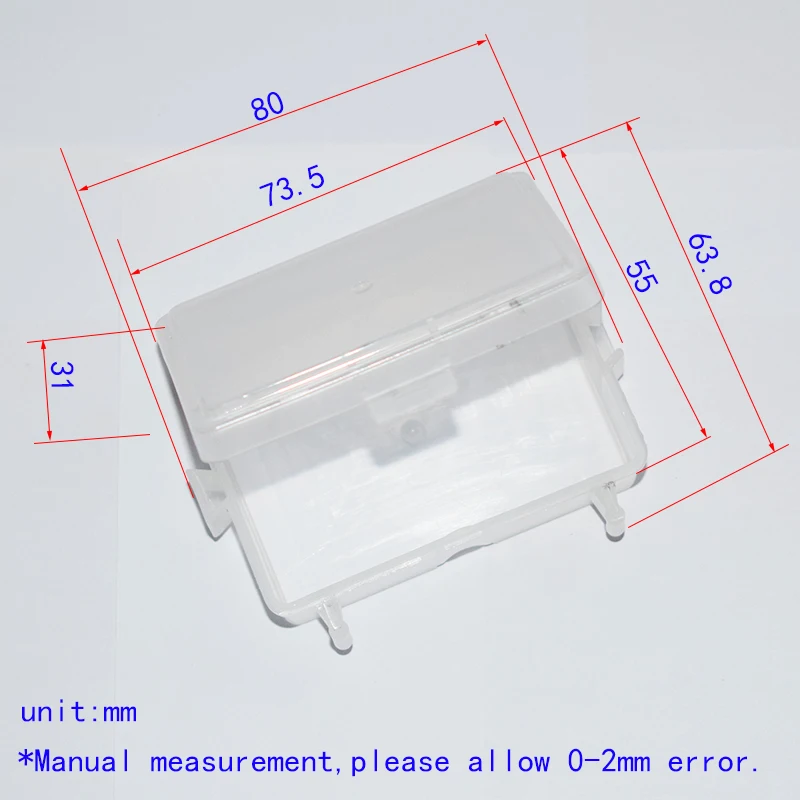 子供用プラスチックハウジング付き三脚,赤ちゃん用おもちゃ,子供用ロボット,80x64mm,1個/10個