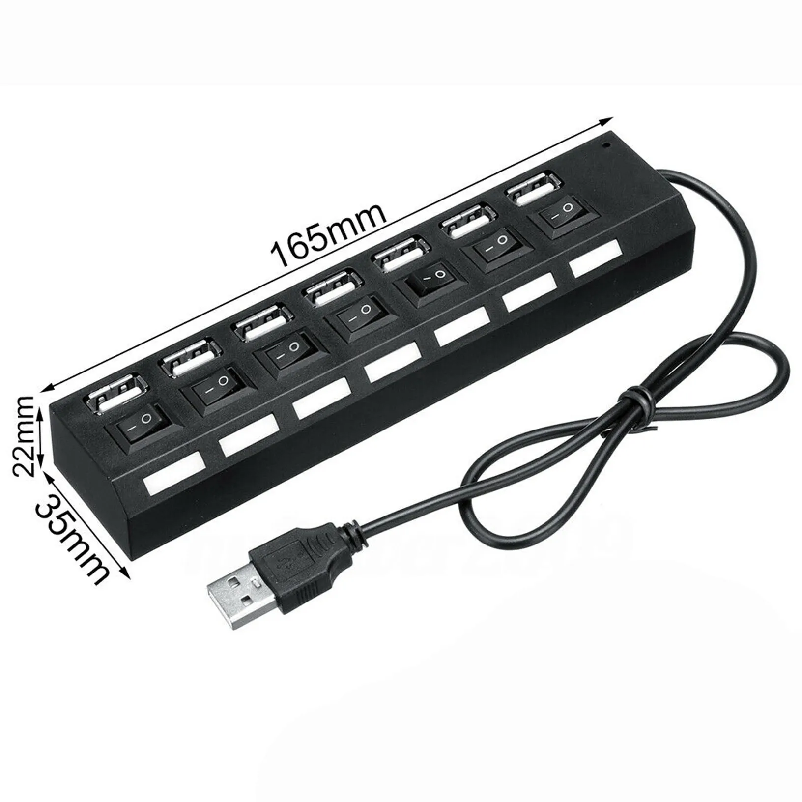 For LEGO installing LED Light Kit Sets Lighting Battery Box USB 2.0 Hub Ports