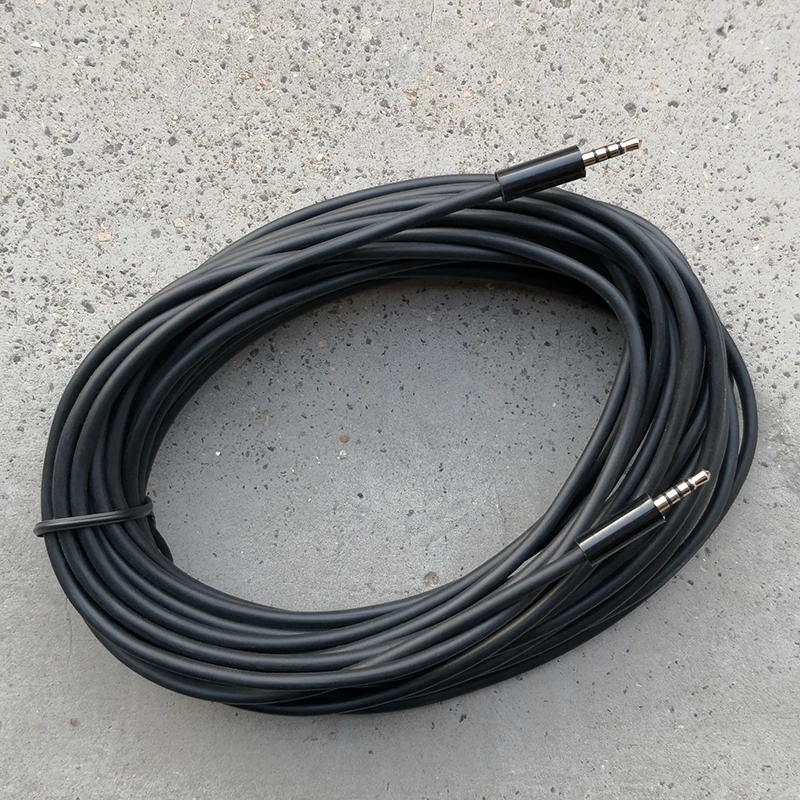 8M 4 polak 2.5mm do 2.5mm kabel audio-wideo Jack 2.5 męski kabel