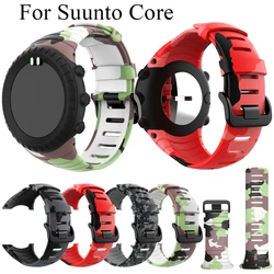 Correa deportiva clásica de silicona para reloj inteligente Suunto Core, pulsera ajustable, a la moda