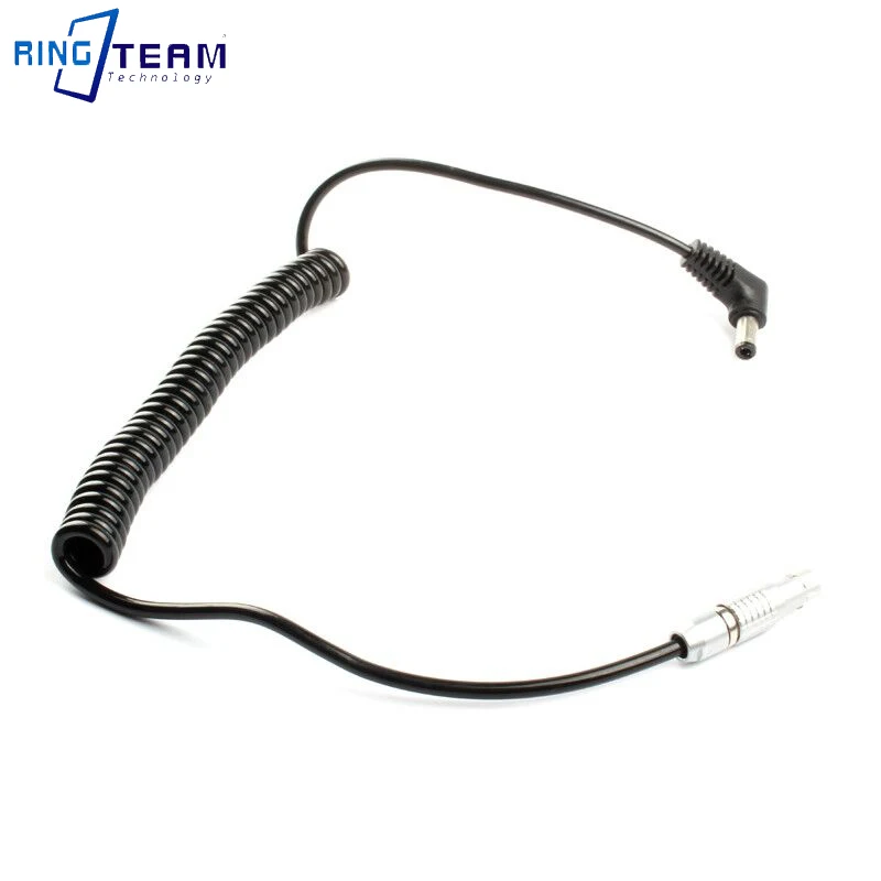 DC5.5 Male to 2Pin Female Spring Power Cable For RED Komodo 6K Cinema Camera