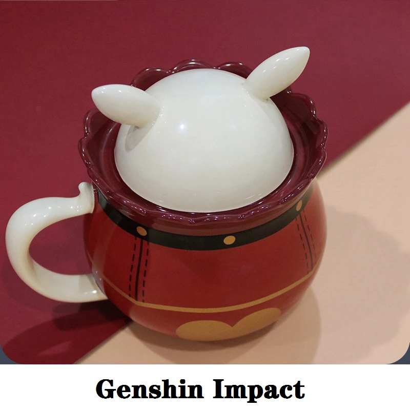 Klee Mug Water Cup Game Genshin Impact Cosplay Halloween Props Anime Accessories DIY Bomb Coffee Cup 2023 Xmas Gift From Kids