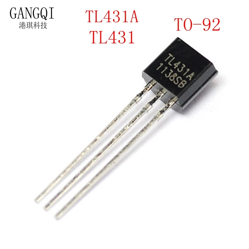 50PCS/Lot Wholesale Electronic TL431 TL431A tl431 TO-92 Regulator Tube Triode New