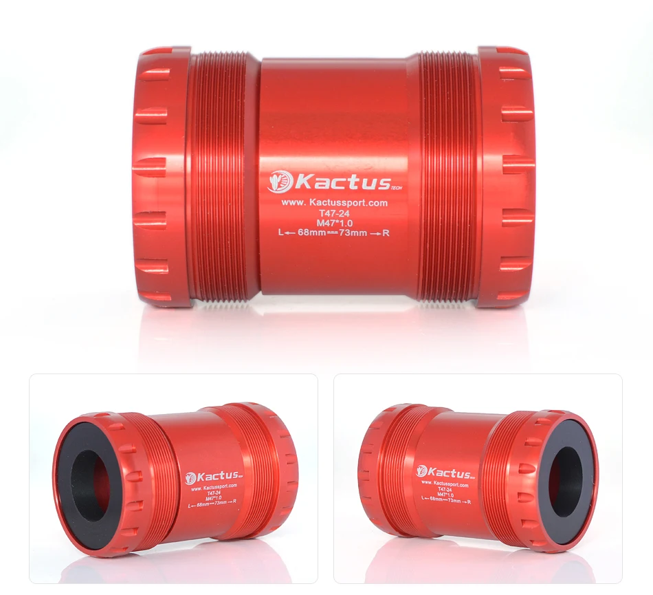 Keramik-Innenlagergehäuse, Breite 68/73 mm, T47-24/30 mm/DUB, alle Serien mit Gewinde, passend für Shimano/SRAM/SRAM-DUB Fahrradkurbelgarnituren – Detail 11