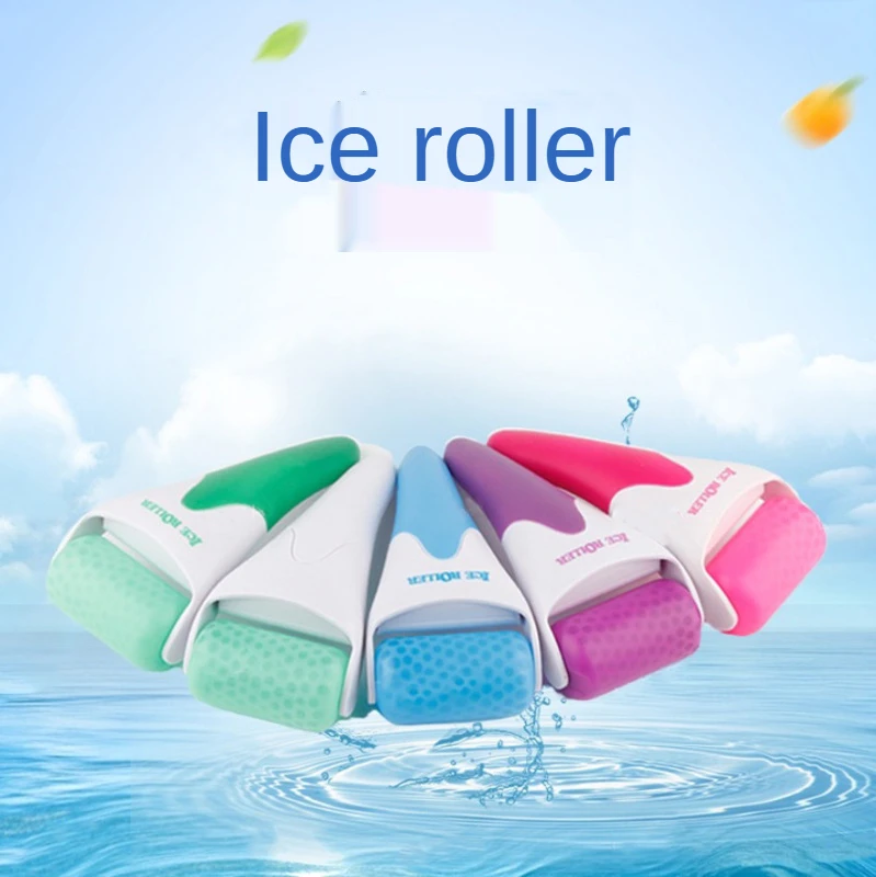 Hand Operated Ice Roller Facial Massage Device: A New Type of Skin Tightening IceRoller Face Massager Physical Therapy Equipment