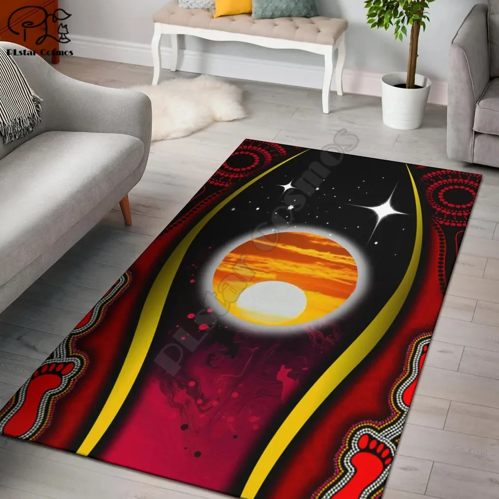 Boomerang carpet Square Anti-Skid Area Floor Mat 3D Rug Non-slip Mat Dining Room Living Room Soft Bedroom Carpet style-03