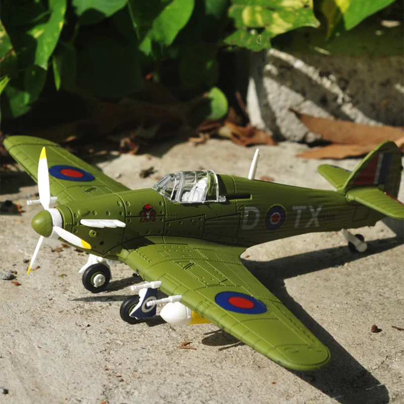 20*18CM 조립 전투기 모델 완구 빌딩 도구 세트 전투 항공기 다이 캐스트 War-II BF-109 허리케인 스피트 파이어 해적 군대