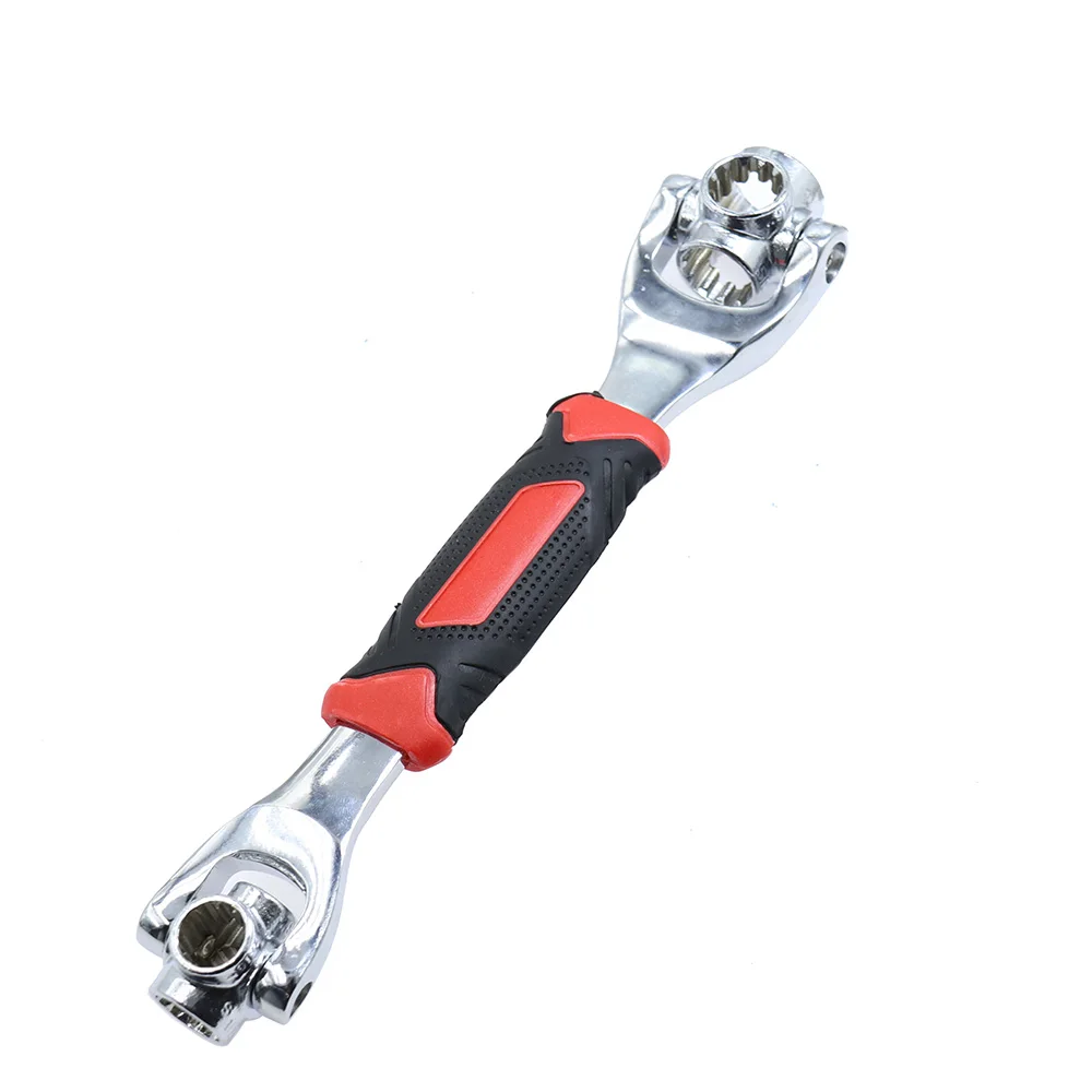 52 in 1 Socket Wrench Rotary Spanner Work 360 Degree Rotation Spanner Universal Furniture Car Repair Hand Tool