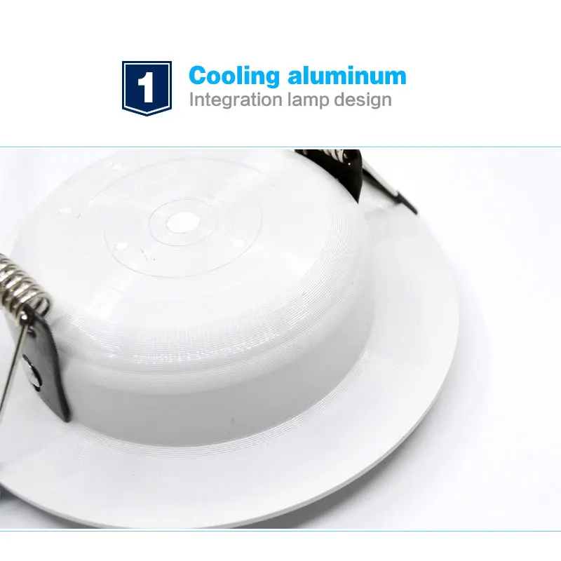 Imagem -04 - Luz de Teto Conduzida Recessed Iluminação Interna Natural Morna Branco 5w 7w 9w 12w c. c. 12v