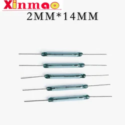 10PCS MKA-14103 Tone Leads Glass N/O SPST Reed Switch 10-15AT 2 x 14mm A