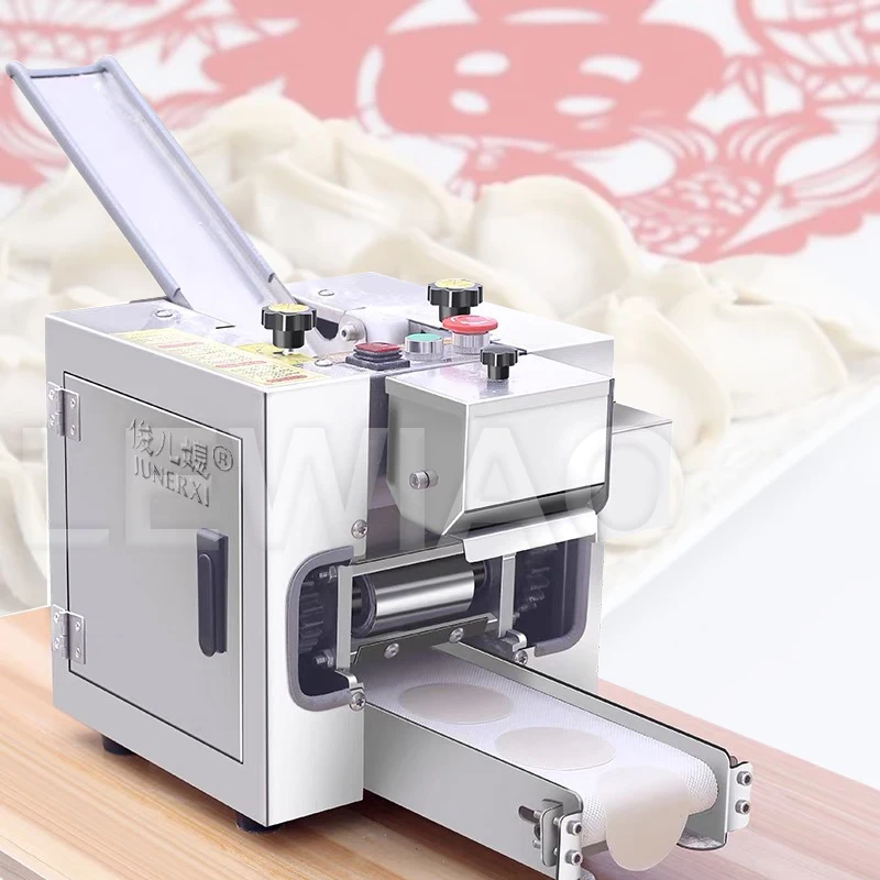 Automatic Gyoza Dumpling Skin Maker Dumpling Wrapper Moulding Machine Ravioli Skin Making Machine Wonton Wrapper Machine