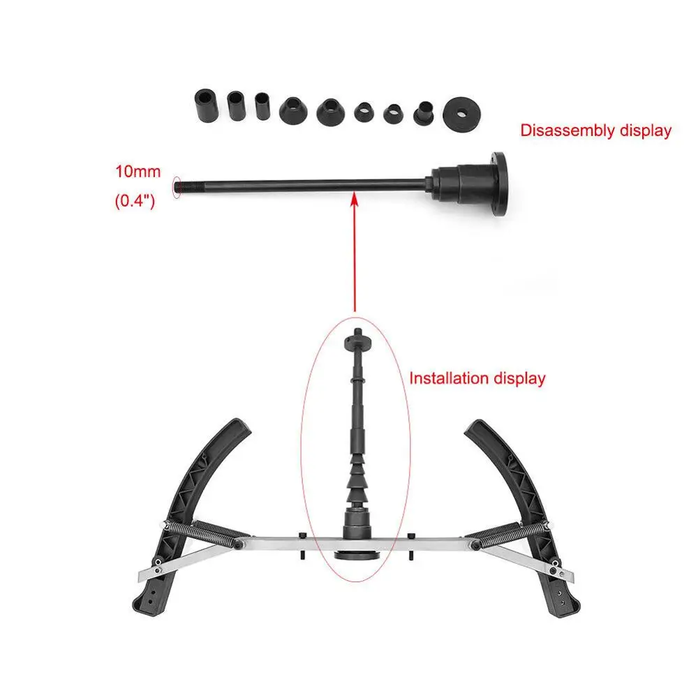 Wheel Balancer Adapter for Motorcycle Tire 10mm Installation Hole Equipment