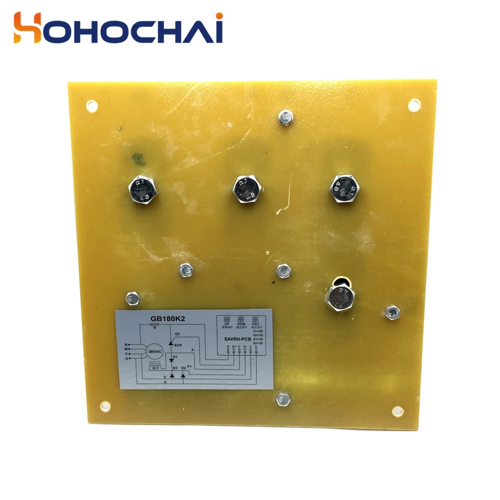 Brush AVR 220V 380V 75A AVR-75A GAVR 75A GAVR-75A AVR 100A AVR-100A GAVR 100A GAVR-100A Big Board AVR for Generator