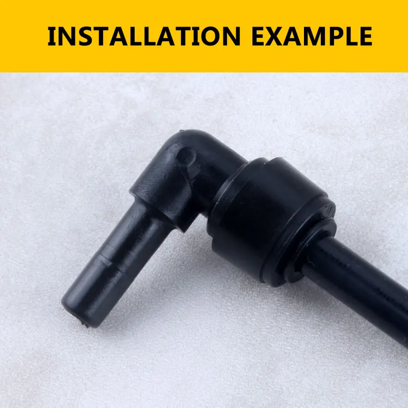 أنبوب 1/4 بوصة-1/4 بوصة ، كوع أسود ، أنبوب سريع 1144 ، مقبس صلب ، فوهات رش الغابات المطيرة ، نظام اقتران ، محولات ، فلتر مياه