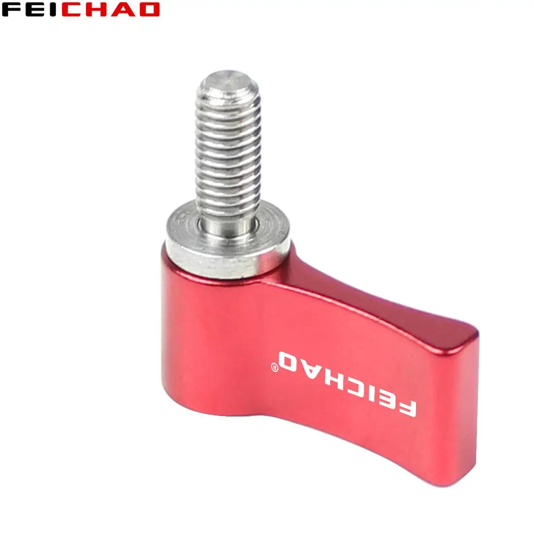 FEICHAO สแตนเลส M4 M5 1/4 "สกรู12มม.17มม.20มม.ปรับได้ Clamp ล็อคอะแดปเตอร์ L ประแจสกรู