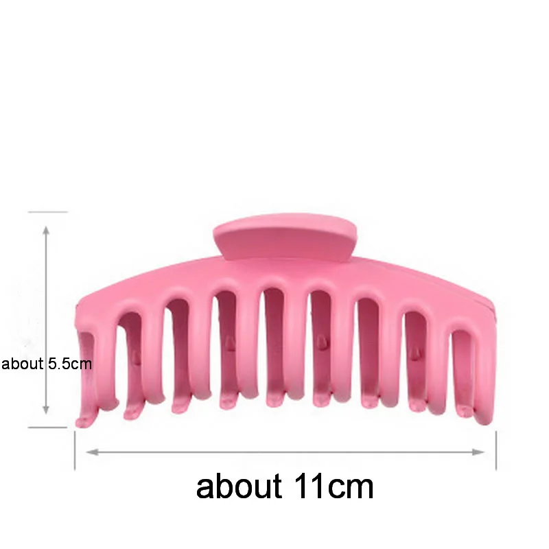 1PC Korean Large hair claw clip for women Elegant Acrylic Hairpins Big Size Hair Crabs Clamps girls Barrette Fashion Accessories