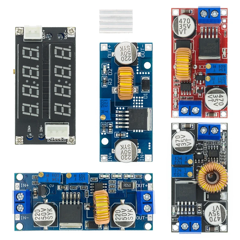 Original 5A DC to DC CC CV Lithium Battery Step down Charging Board Led Power Converter Lithium Charger Step Down Module XL4015