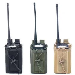 1000D Nylon Walkie Talkie Holder Outdoor Sports Pendant Molle Radio Pouch Bag Hunting Magazine Pouches Pocket