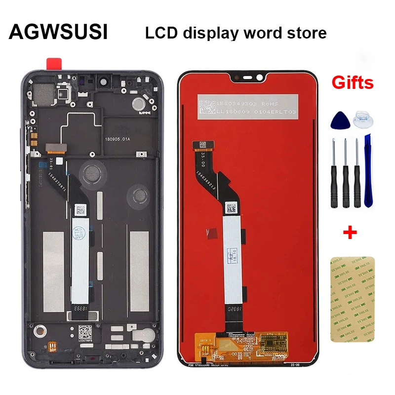 

For Xiaomi Mi 8 Lite / Mi 8X LCD Display Touch Screen Digitizer Assembly For Xiaomi Mi 8 Lite / Mi 8X LCD Screen Replacement