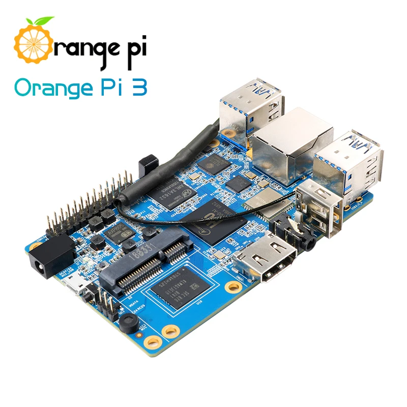 Imagem -05 - Laranja Pi3 2g8g Mais Cabo de Alimentação Open Source Única Placa Allwinner h6 Soc Computador Funcional Executar Android 7.0 Ubuntu Debian Imagem