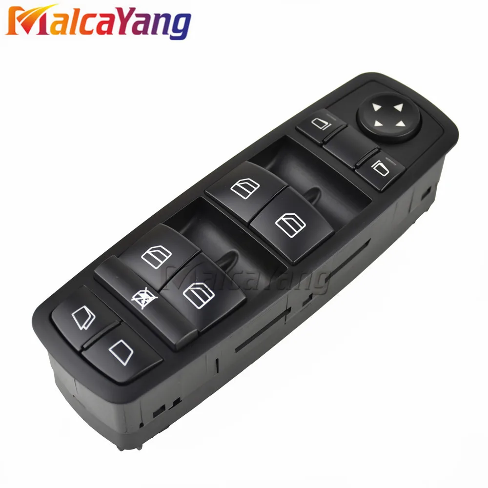 Black Left Window Mirror Switch Control Unit A2518300190 For Mercedes W164 W251 GL320 R320 R500 R63 GL450 GL550 2518300190