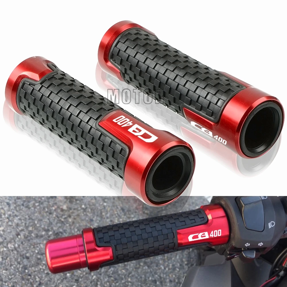 

For Honda CB-1/CB400F 89-91 CB400/CB400SF/VTEC 92-98 Motorcycle 7/8"22mm Anti-Slip Handle Bar Handlebar Hand Grips CB 400 F/SF