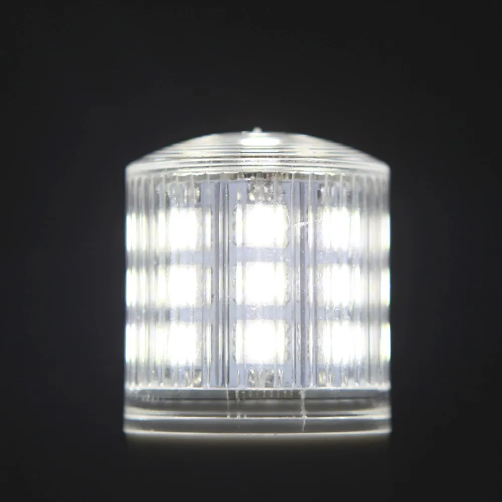 

3pcs G9 5W 5050 SMD 24 LEDs Corn Light Lamp Bulb Energy Saving 360 Degree Stripe Cover Warm White 220-240V Drop shipping