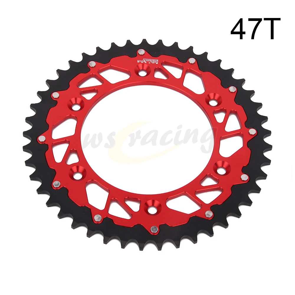 45T 47T 48T 49T 50T 51T 52T Rear Chain Sprocket For Honda CR CRF XR CRM 125 150F 230F 230L 250 250X 250R 400 450R 450X 500 650R