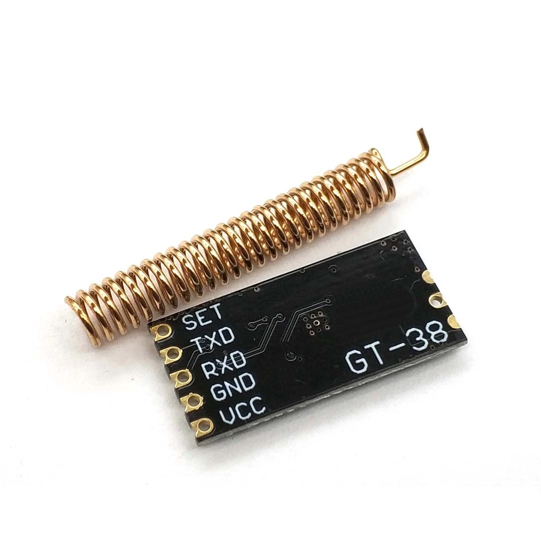 GT-38 اللاسلكية MCU المسلسل وحدة SI4438/4463 433M المسافة 1200 متر UART واجهة