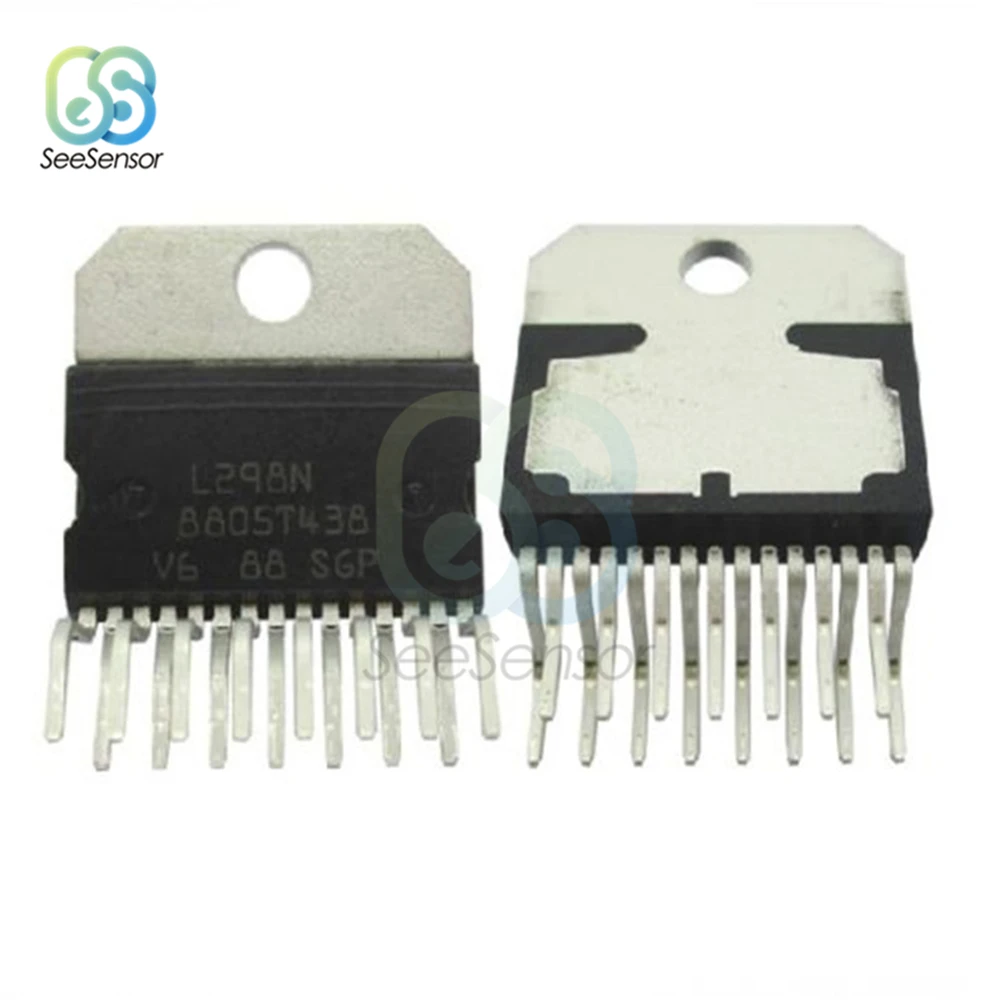 L298N ST Dual Full Bridge Stepper Motor Driver IC Chip L298 ZIP-15 image 2