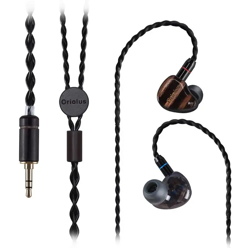 Oriolus Percivali Hybrid Technology In-ear HIFI Flagship Monitor Studio DJ Electrostatic Earphones 2PIN 0.78mm Detachable Cable