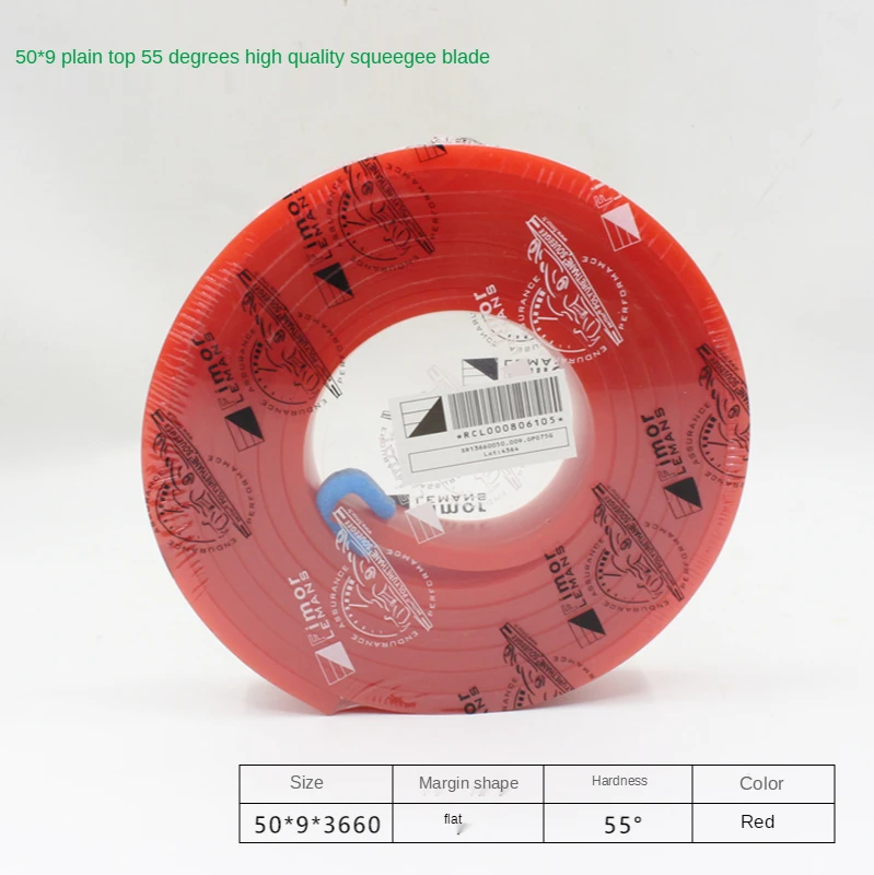 50mm * 9mm Flache Siebdruck Rakel Gummi 55A 65A 75A 80A DIY Siebdruck Tinte Scratch Board werkzeuge Rakel Gummi Klinge – Detail 28