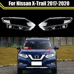 Car Headlight Glass Cover Head Light Lens Automobile Headlamp Covers Styling Lampshade For Nissan X-Trail 2017 2018 2019 2020