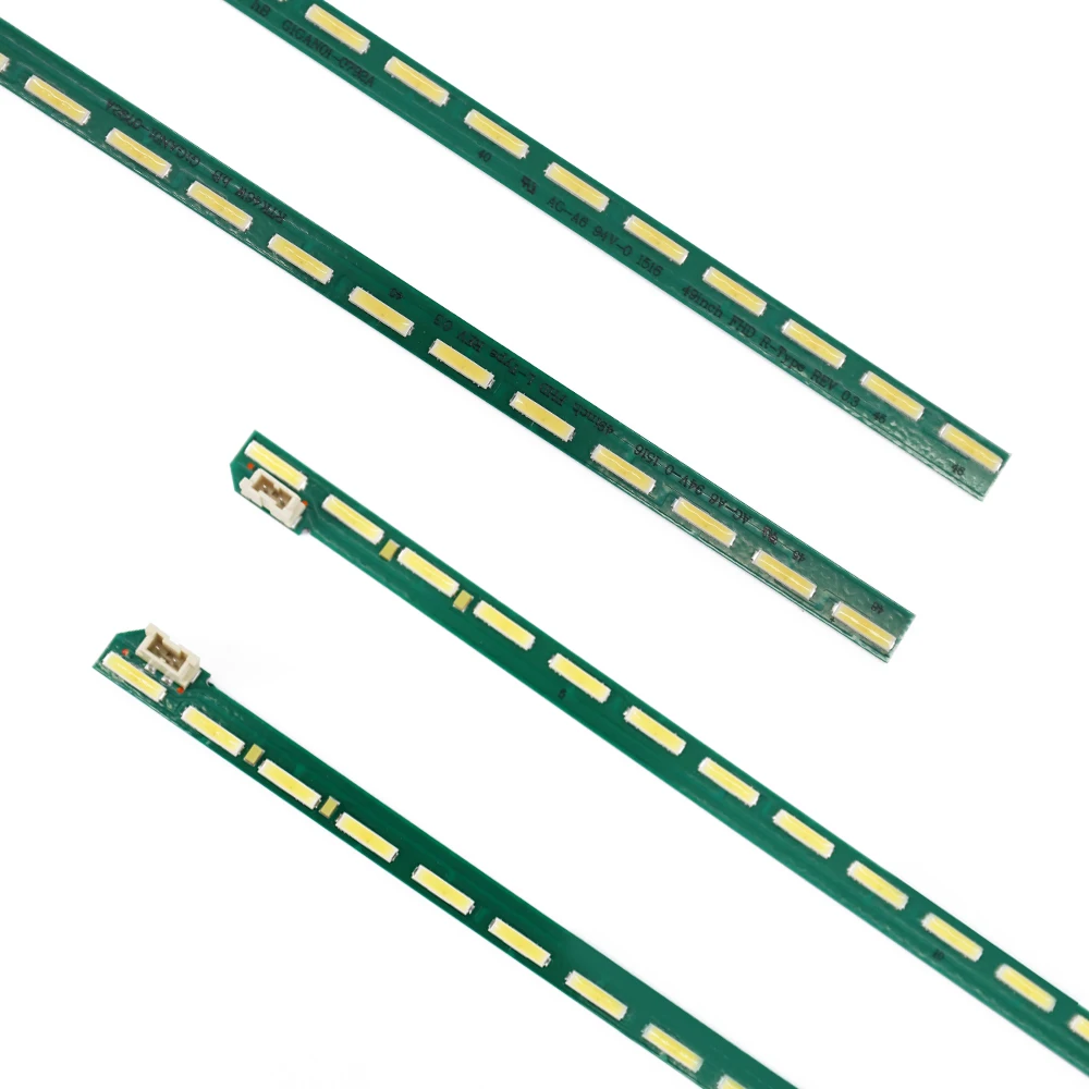 새로운 5set = 10 PCS 46LED 537mm LED 백라이트 스트립 49 인치 FHD R L 유형 G1GAN01-0791A G1GAN01-0792A LG 49LF5400 MAK63267301