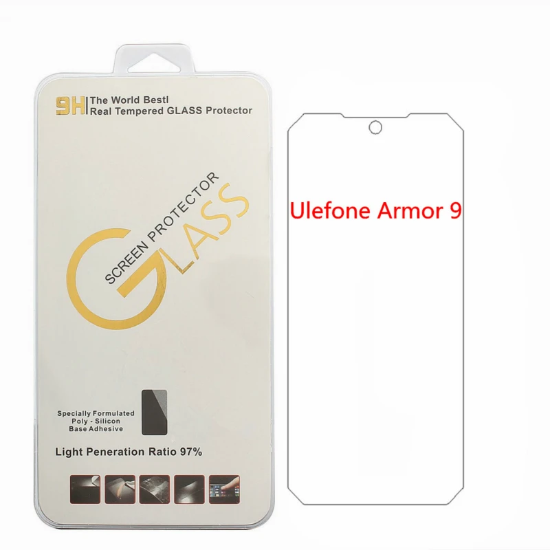 For Ulefone Armor 9 9E Armor9 Armor 8 X8 8i X8i Tempered Glass For Armor 9 2.5D Screen Protector Film For Ulefone Armor 9E X8 8