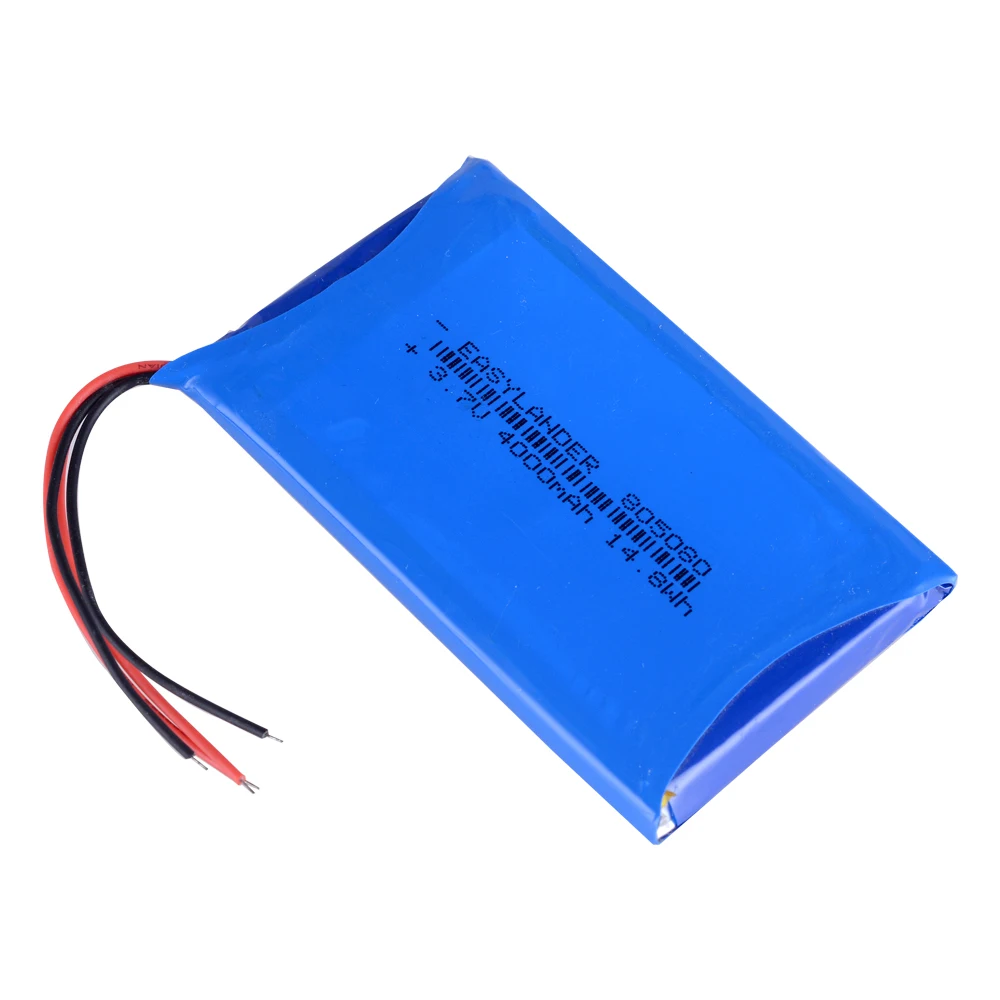 805080   3.7V 4000mAh 14.8wh akumulator litowo-jonowy polimerowy do tabletu GPS PSP DVD PAD