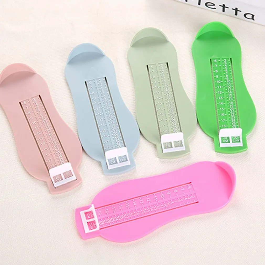 5 Colors Baby Foot Ruler Kids Foot Length Measure Device Child Shoes calculator Toddlers Shoes Fitting Gauge Tools